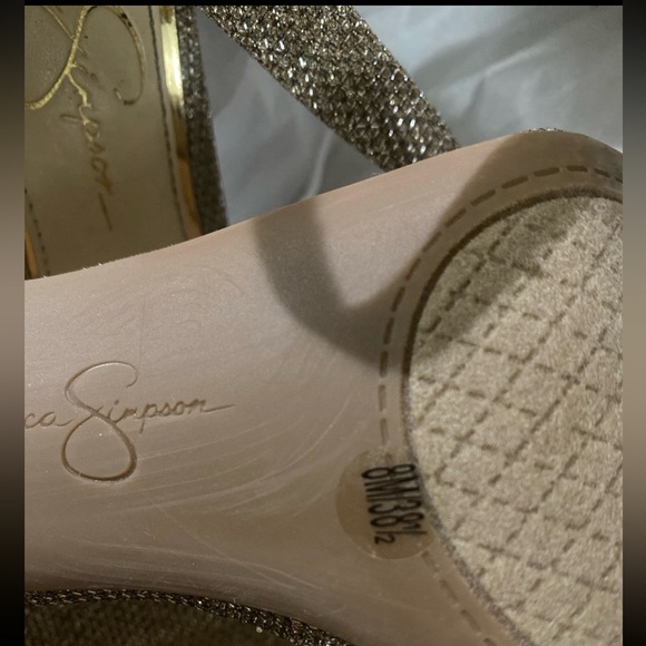 Jessica Simpson Rayli 2 Sparkling Stilettos Heels Size 8 - Picture 10 of 11